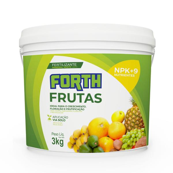 Fertilizante Forth Frutas 3kg Imagem de Fertilizante Forth Frutas 3kg