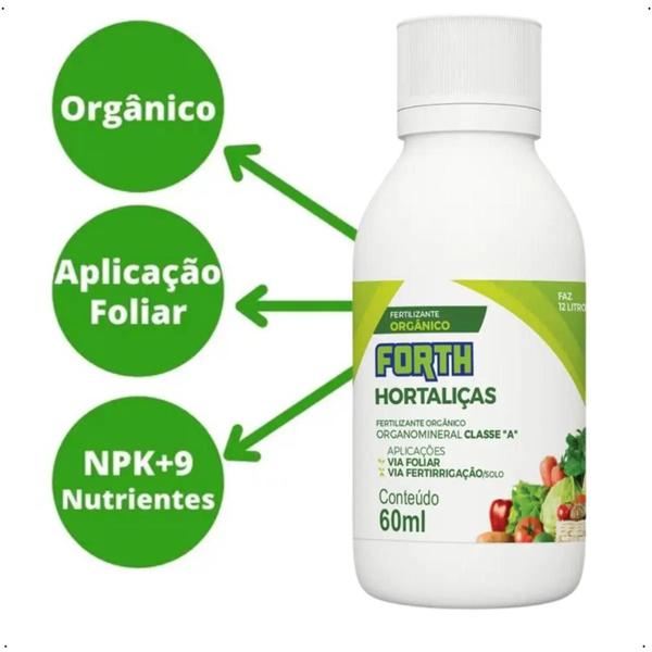 Imagem de Fertilizante Forth Hortaliças Concentrado 60ml