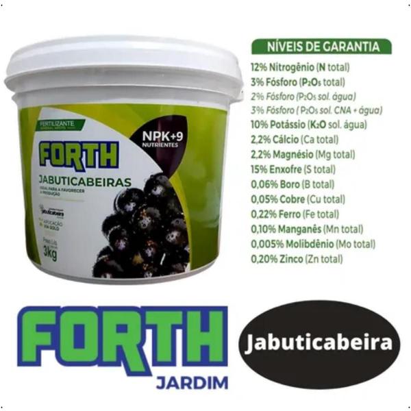 Fertilizante Forth Jabuticabeiras Balde 3 Kg Forth Jabuticab Imagem de Fertilizante Forth Jabuticabeiras Balde 3 Kg Forth Jabuticab