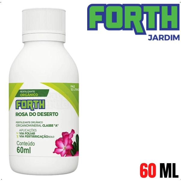 Imagem de Fertilizante Forth Para Rosa Do Deserto Concentrado 60ml