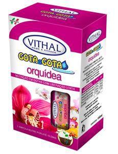 Imagem de Fertilizante Italiano para Orquídeas Gota a Gota Vithal Com 6 Ampolas 192 ML