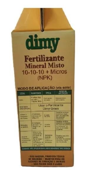 Imagem de Fertilizante Mineral Misto 10 10 10 + Micros Npk 1 Kg Dimy