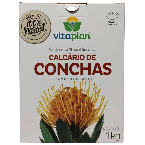 Imagem de Fertilizante Mineral Misto Calcário de Conchas (1KG)VITAPLAN