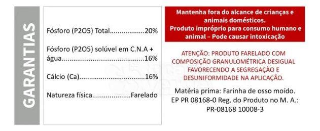 Imagem de Fertilizante Mineral Misto Farinha de Ossos Nutriplan 1kg