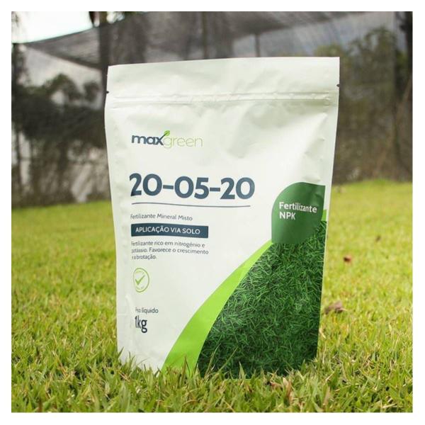 Imagem de Fertilizante Mineral Misto NPK 20-05-20 (1Kg) MAXGREEN