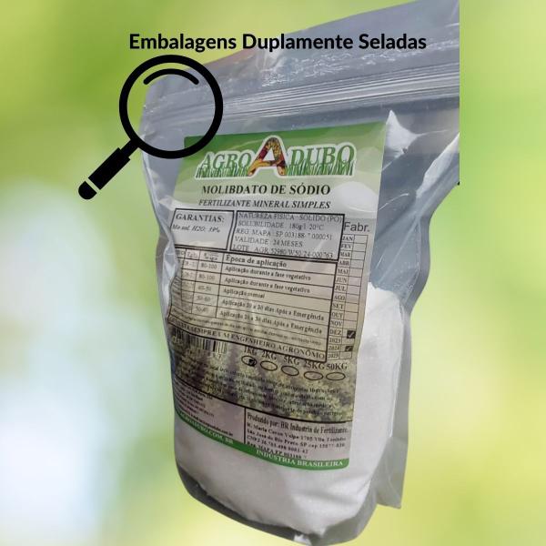 Imagem de Fertilizante Molibdato de Sódio 39% Mo 2Kg Foliar ou Hidroponia