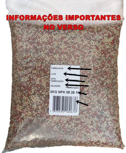 Imagem de Fertilizante NPK 08 28 16 Pacote 25Kg