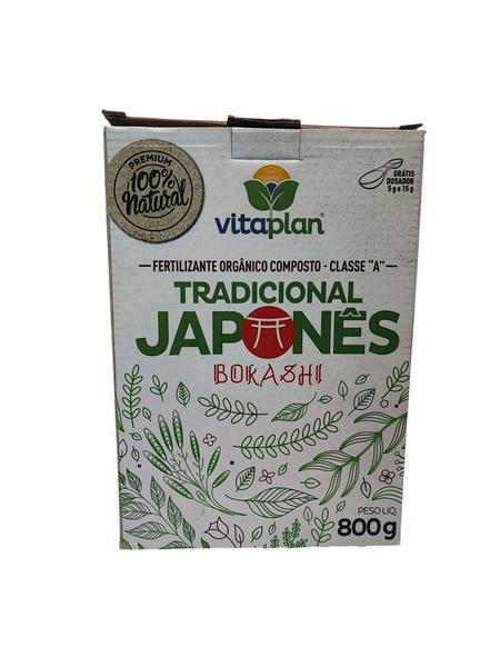Fertilizante Orgânico Bokashi Japonês (800g) VITAPLAN - Adubo para