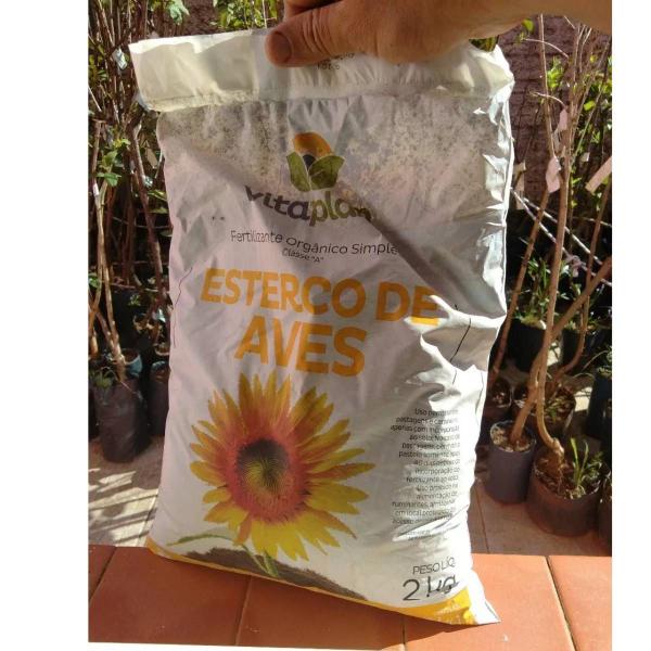 Imagem de Fertilizante Orgânico Esterco de Aves (2Kg) VITAPLAN