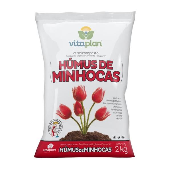 Imagem de Fertilizante Orgânico Húmus de Minhoca Vitaplan 2kg