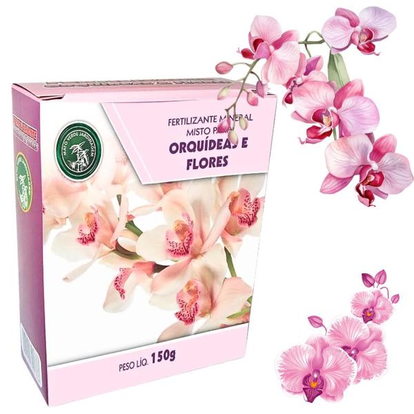 Imagem de Fertilizante Orquídeas Flores 150g Mato Verde