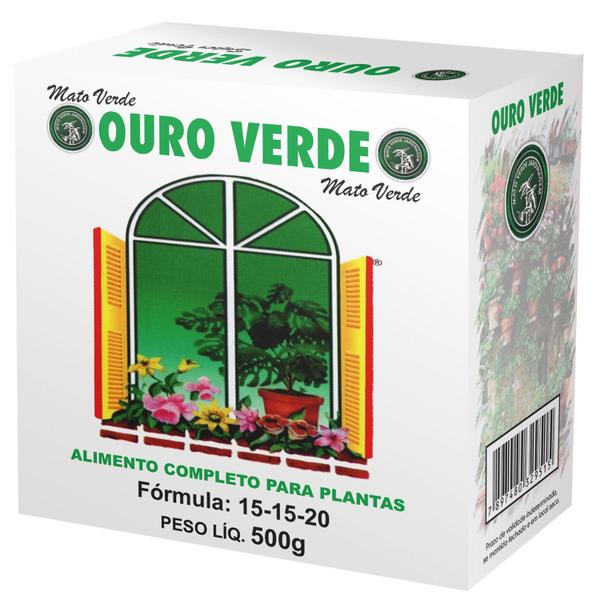 Imagem de Fertilizante Ouro Verde 500G Adubo Mato Verde Ouro Verde