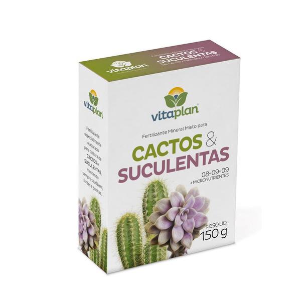 Imagem de Fertilizante Para Cactos e Suculentas 150 g - VitaPlan