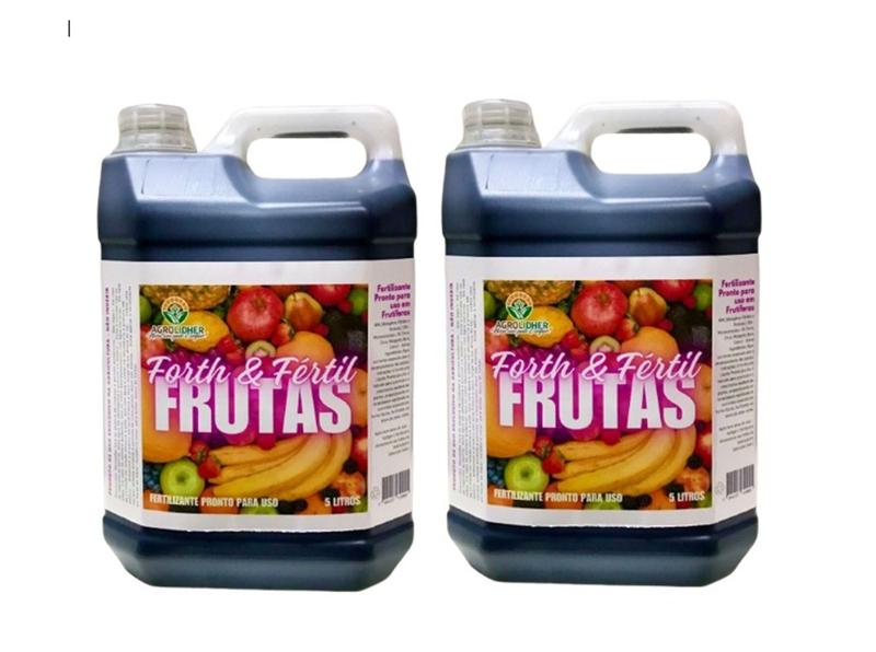 Imagem de Fertilizante para frutíferas Pronto pra Uso 5 Litros Forth & Fértil Frutas -2 unid. - Vd00