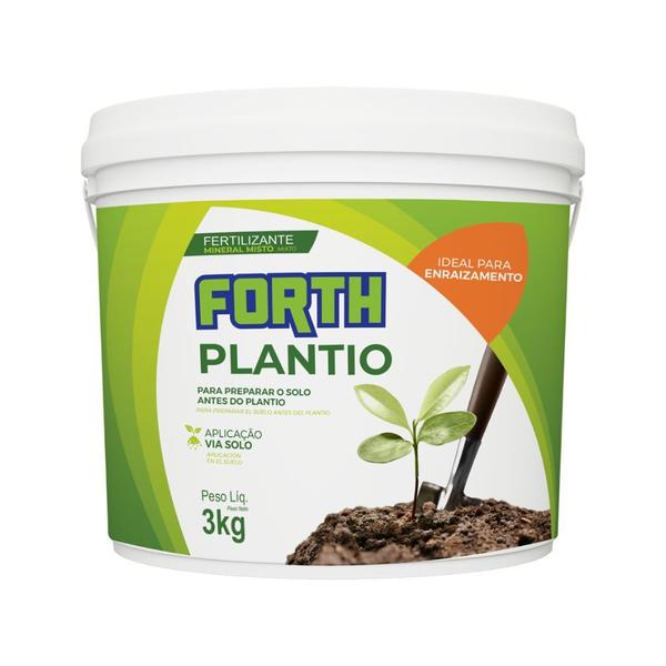 Fertilizante Para Plantar Adubo Foth Plantio 3kg - Forth Jardim Imagem de Fertilizante Para Plantar Adubo Foth Plantio 3kg