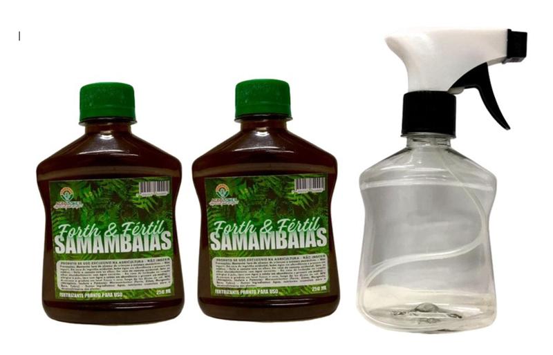 Imagem de Fertilizante para  Samambaias Pronto pra Uso 250ml Forth & Fértil   -2 unid. + 1 Spray - Vd01