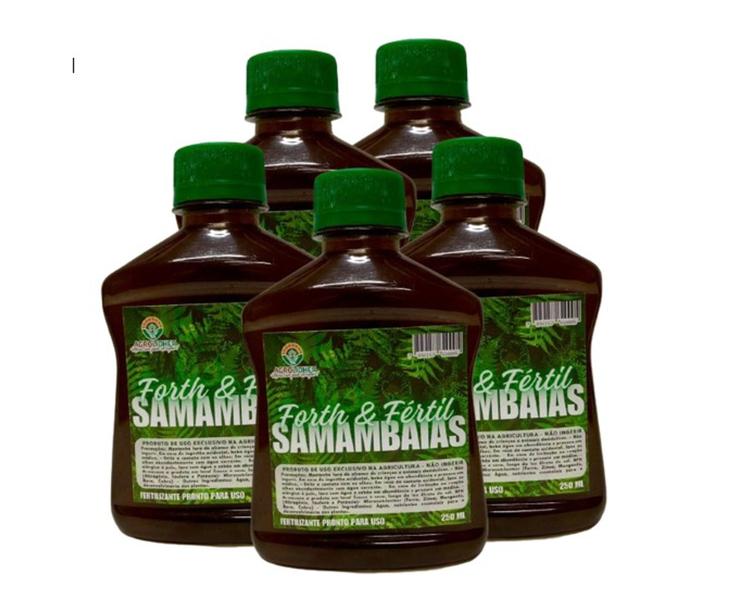 Fertilizante para Samambaias Pronto pra Uso 250ml Forth & Fértil -5 unid. - Vd00 - AGROLIDHER Imagem de Fertilizante para Samambaias Pronto pra Uso 250ml Forth & Fértil -5 unid. - Vd00