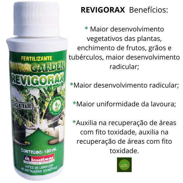 Imagem de Fertilizante REVIGORAX 100 ml Ouro Garden