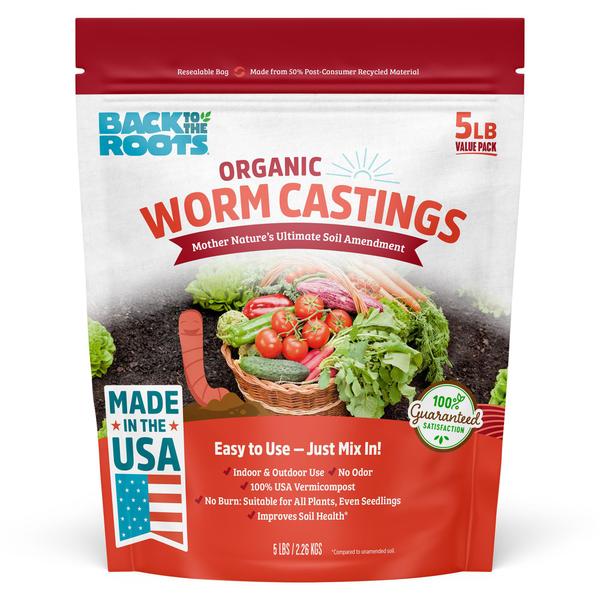 Imagem de Fertilizante vegetal Back to the Roots Worm Castings 2,27 kg