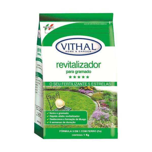 Imagem de Fertilizante Vithal Revitalizador para Gramado 1Kg