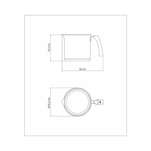 Imagem de Fervedor Tramontina Aço Inox 2L Duo Silicone Com 2 Unidades