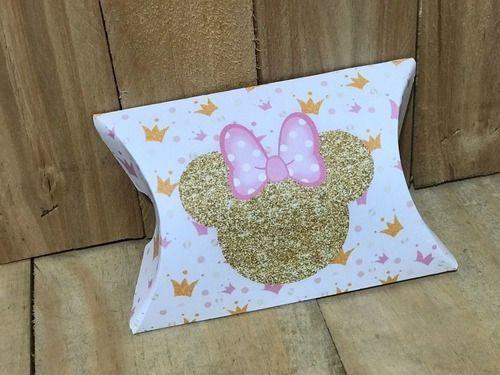 Imagem de Festa Minnie Realeza Rosa E Dourado Infantil Lembrancinhas