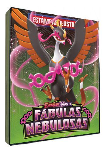 Imagem de Fichario Album Fabulas Nebulosas P/ 360 Cards Pokemon Cartas