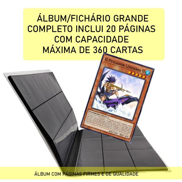 Imagem de Fichário Álbum Grande para Cards Magic The Gathering - Cabem 360 cartas -  Pasta Porta Cartas cards