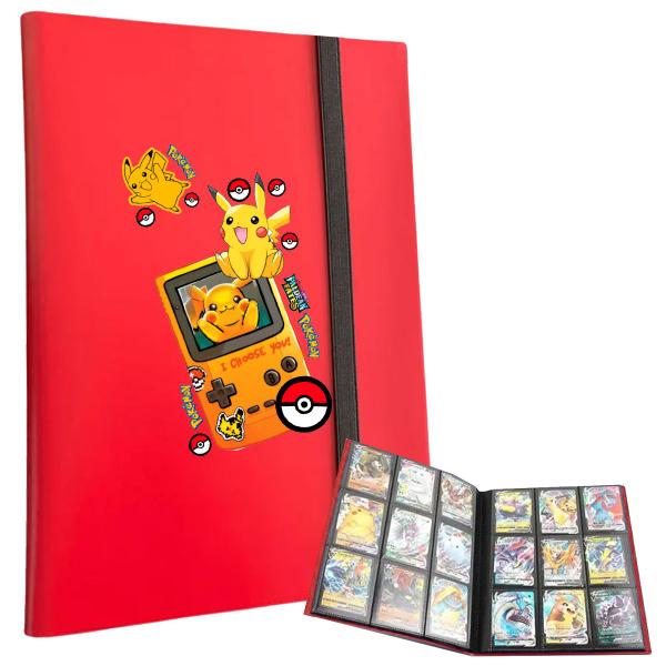 Imagem de Fichário Álbum Grande para Cards Pokemon - Magic - Lomocard - YuGiOh - Cabem 360 cartas -  Pasta Porta Cartas cards