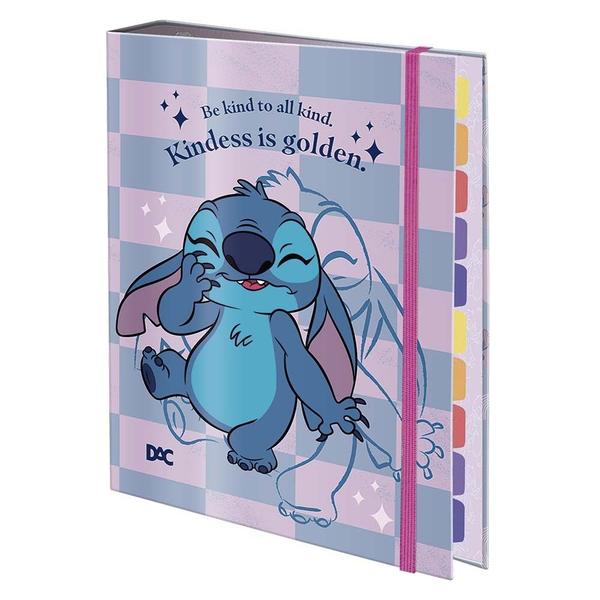 Imagem de Fichário Colegial Disney Stitch c/ 48 Folhas Decoradas  DAC  4076