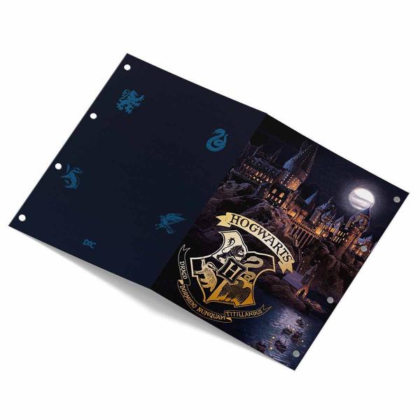 Imagem de Fichário escolar plastificado 192 folhas Harry Potter Dac