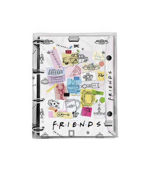 Imagem de Fichário Universitário Friends com Poster com 192 Folhas - DAC