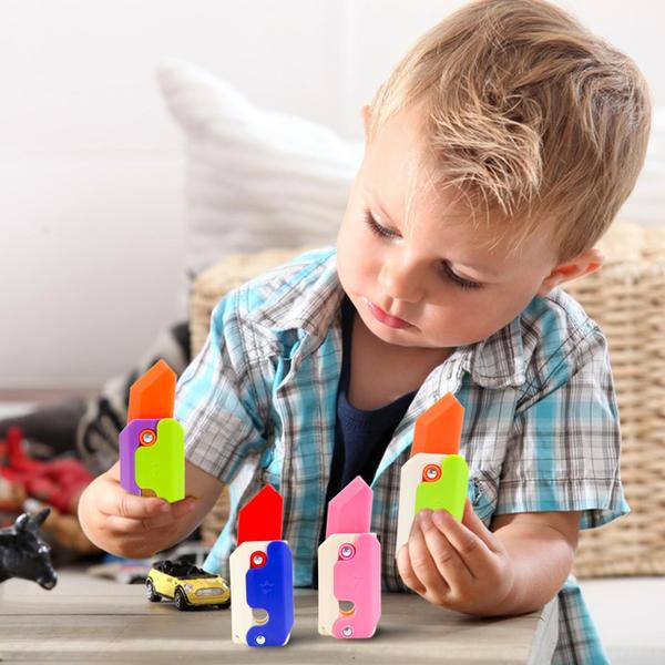 Fidget Knife Toys, impressão 3D DTREEL para adultos, conjunto de 2 Imagem de Fidget Knife Toys, impressão 3D DTREEL para adultos, conjunto de 2