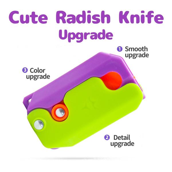 Fidget Knife Toys, impressão 3D DTREEL para adultos, conjunto de 2 Imagem de Fidget Knife Toys, impressão 3D DTREEL para adultos, conjunto de 2