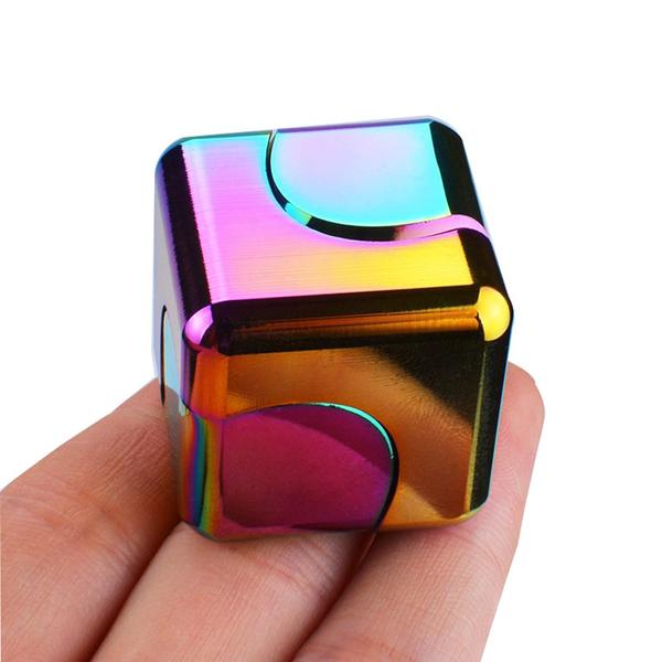 Imagem de Fidget Spinner Cube Dr.Kbder Metal para adultos e crianças