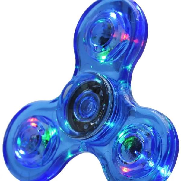 Imagem de Fidget Spinner LED Luminoso - Brinquedo para Alívio do Estresse