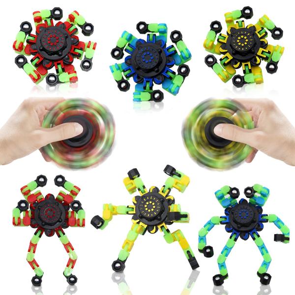 Imagem de Fidget Spinners estardaa Glow in The Dark, 8 unidades para crianças e adultos