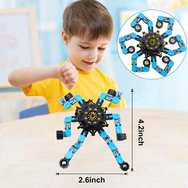 Imagem de Fidget Spinners YIZER Transformable Funny Sensory 18 unidades