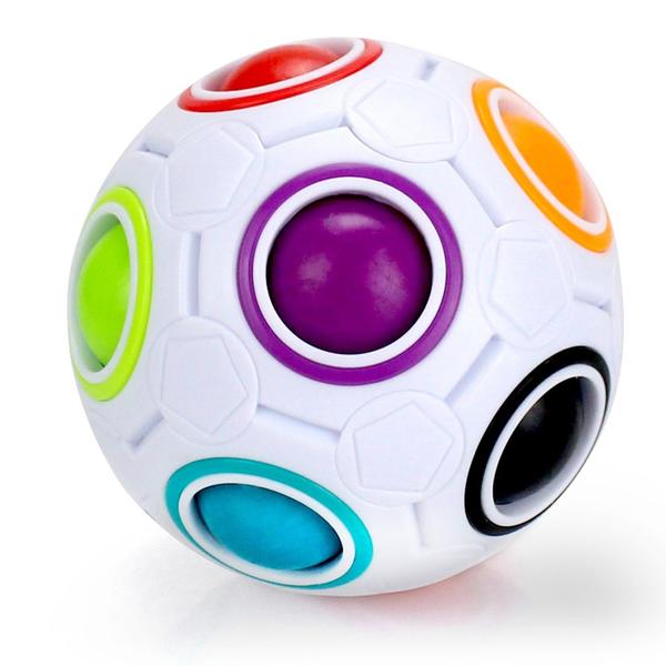 Imagem de Fidget Toy Brinquedo Antistress Cubo Mágico Bola Mágica