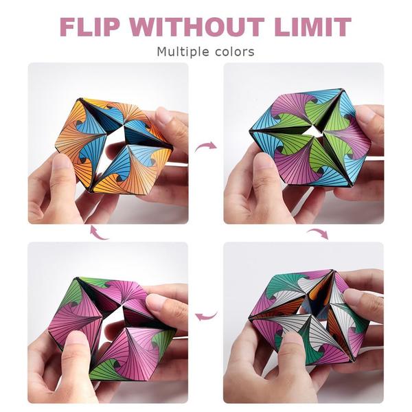 Imagem de Fidget Toy Euclidean Cube Sensory para crianças e adultos