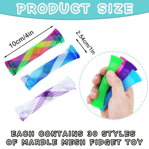 Fidget Toy PenVinoo Marble Mesh 44 unidades para adultos e crianças Imagem de Fidget Toy PenVinoo Marble Mesh 44 unidades para adultos e crianças