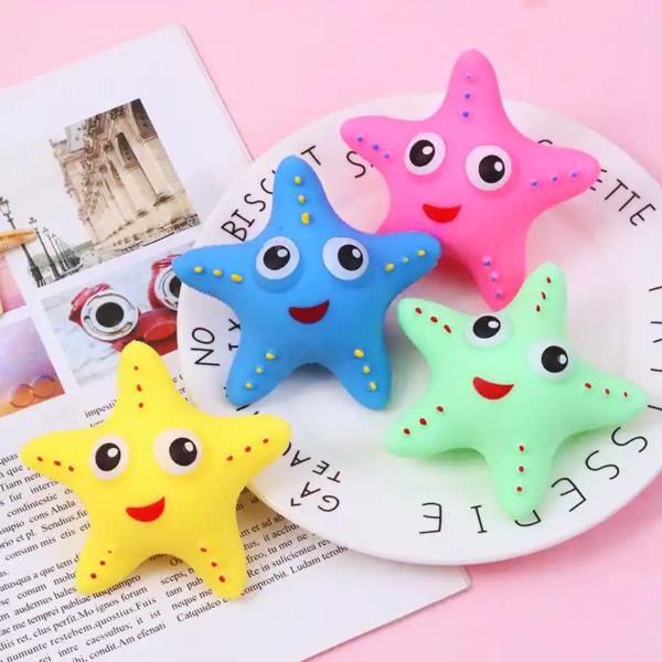 Fidget Toys de Apertar Anti Stress Estrela do Mar Relaxante - 99 Toys Imagem de Fidget Toys de Apertar Anti Stress Estrela do Mar Relaxante