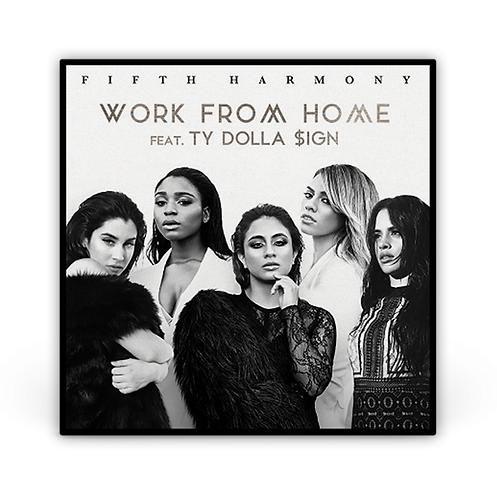 Imagem de Fifth Harmony -LP Work From Home Limitado Rosa Splatter Vinil