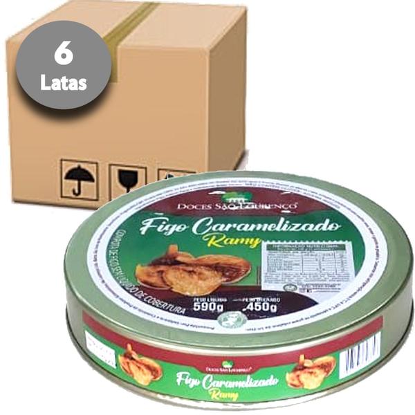 Imagem de Figo Caramelizado Ramy São Lourenço 590g (6 latas)