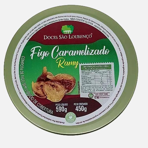 Imagem de Figo Caramelizado Ramy São Lourenço 590G (6 Latas)