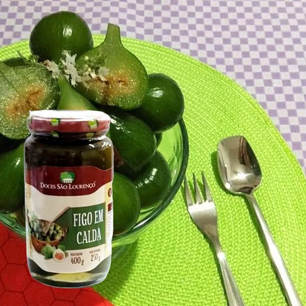 Figo Em Calda São Lourenço 400G Imagem de Figo Em Calda São Lourenço 400G