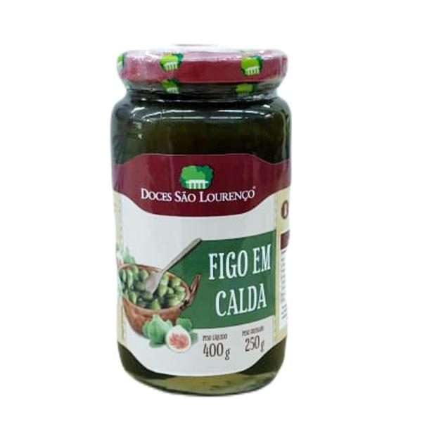 Figo Em Calda São Lourenço 400G Imagem de Figo Em Calda São Lourenço 400G