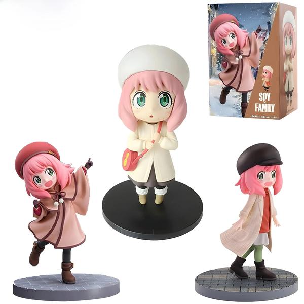 Figura Anime Kawaii Branca - Decoração de Mesa para Crianças e Adultos Imagem de Figura Anime Kawaii Branca - Decoração de Mesa para Crianças e Adultos