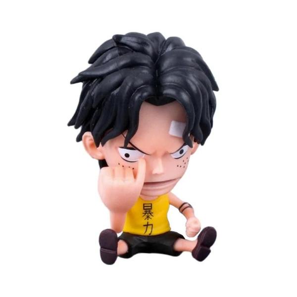 Imagem de Figura Anime Kawaii One Piece - Luffy e Zoro (8-10cm) - Modelo Q-Version