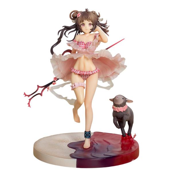 Imagem de Figura Arknights Eyjafjalla Swimsuit Desktop de PVC em escala 1/7